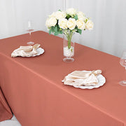 90" x 156" Premium Polyester Rectangular Tablecloth