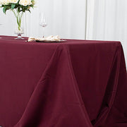 90" x 156" Premium Polyester Rectangular Tablecloth
