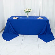 90" x 156" Premium Polyester Rectangular Tablecloth