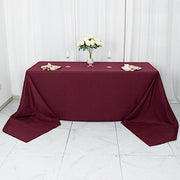 90" x 156" Premium Polyester Rectangular Tablecloth