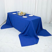 90" x 156" Premium Polyester Rectangular Tablecloth
