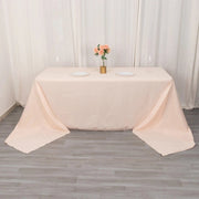 90" x 156" Premium Polyester Rectangular Tablecloth