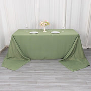 90" x 156" Premium Polyester Rectangular Tablecloth