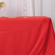 90" x 156" Premium Polyester Rectangular Tablecloth