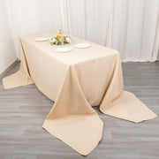 90" x 156" Premium Polyester Rectangular Tablecloth