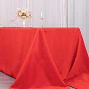 90" x 156" Premium Polyester Rectangular Tablecloth