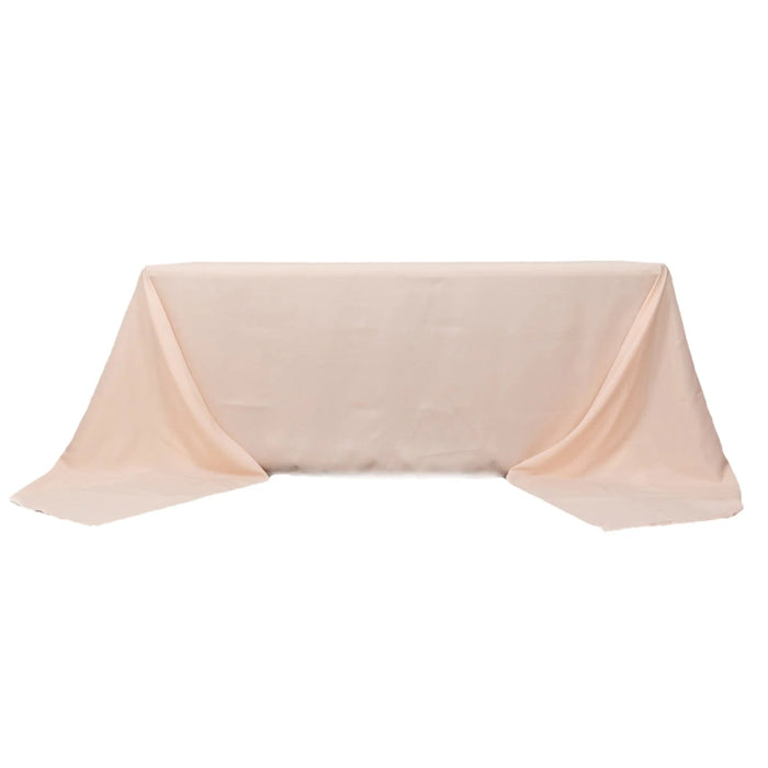 90" x 156" Premium Polyester Rectangular Tablecloth TAB_90156_046_PRM