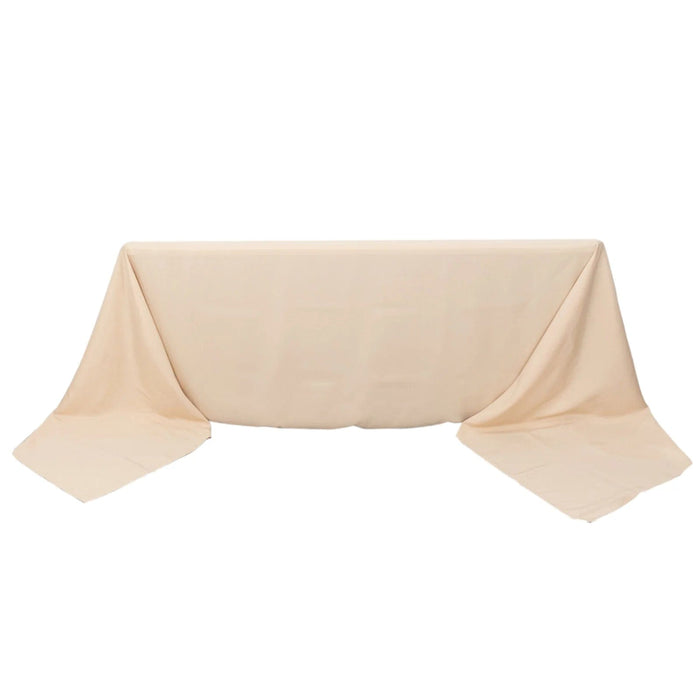 90" x 156" Premium Polyester Rectangular Tablecloth TAB_90156_081_PRM
