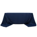 90" x 156" Premium Polyester Rectangular Tablecloth TAB_90156_NAVY_PRM