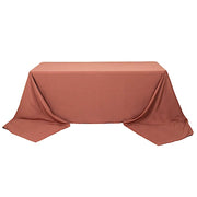 90" x 156" Premium Polyester Rectangular Tablecloth TAB_90156_TERC_PRM