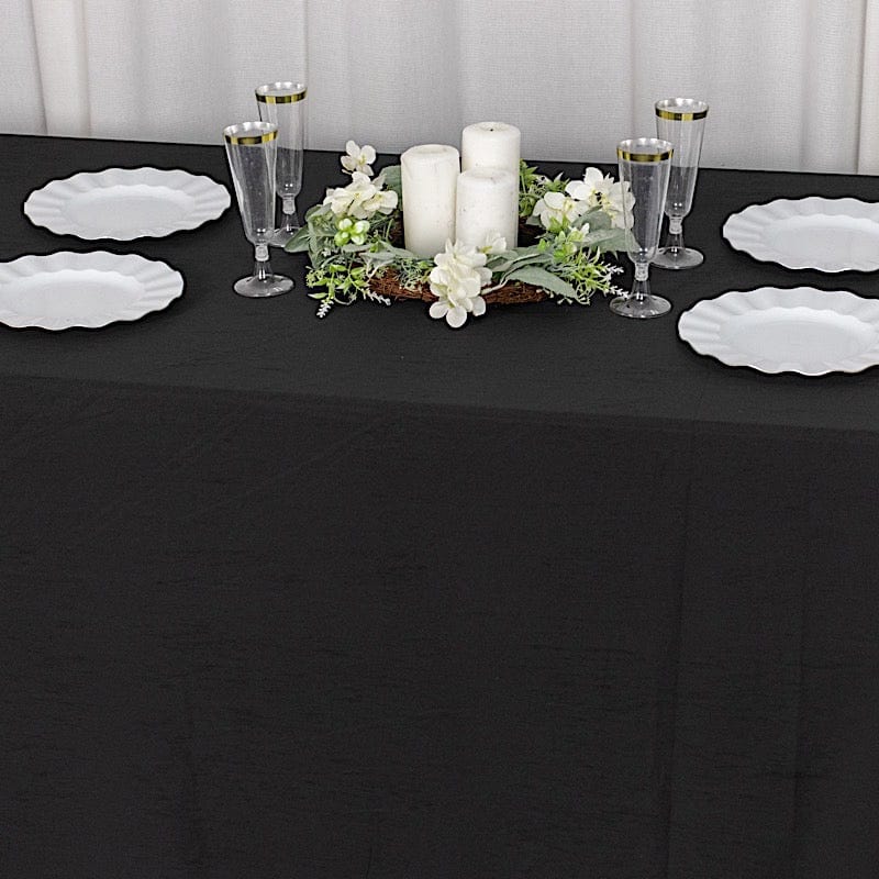 90" x 156" Scuba Polyester Rectangular Tablecloth