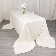 90" x 156" Scuba Polyester Rectangular Tablecloth
