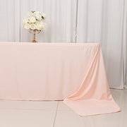 90" x 156" Scuba Polyester Rectangular Tablecloth