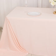 90" x 156" Scuba Polyester Rectangular Tablecloth