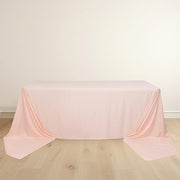 90" x 156" Scuba Polyester Rectangular Tablecloth