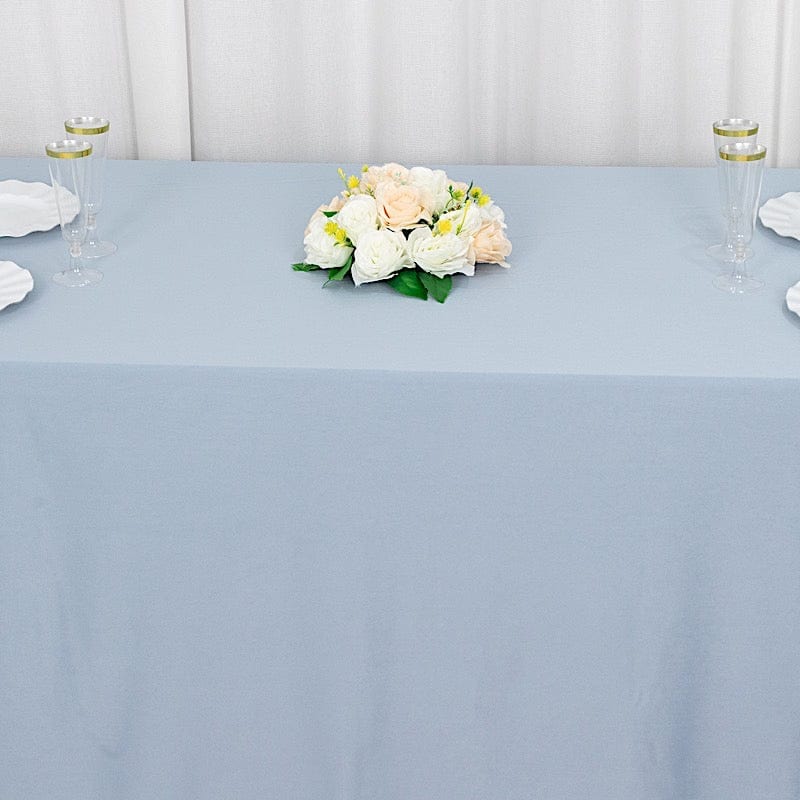 90" x 156" Scuba Polyester Rectangular Tablecloth