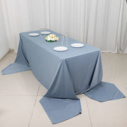 90" x 156" Scuba Polyester Rectangular Tablecloth