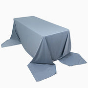 90" x 156" Scuba Polyester Rectangular Tablecloth