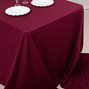 90" x 156" Scuba Polyester Rectangular Tablecloth