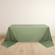 90" x 156" Scuba Polyester Rectangular Tablecloth