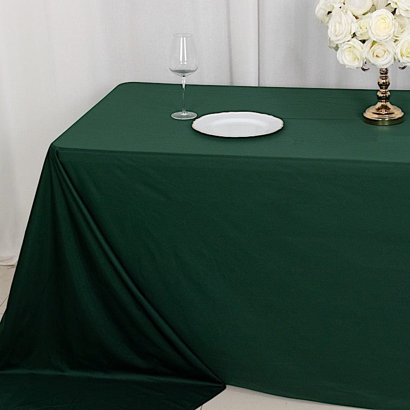 90" x 156" Scuba Polyester Rectangular Tablecloth