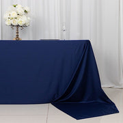 90" x 156" Scuba Polyester Rectangular Tablecloth
