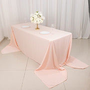 90" x 156" Scuba Polyester Rectangular Tablecloth