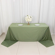 90" x 156" Scuba Polyester Rectangular Tablecloth