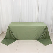 90" x 156" Scuba Polyester Rectangular Tablecloth