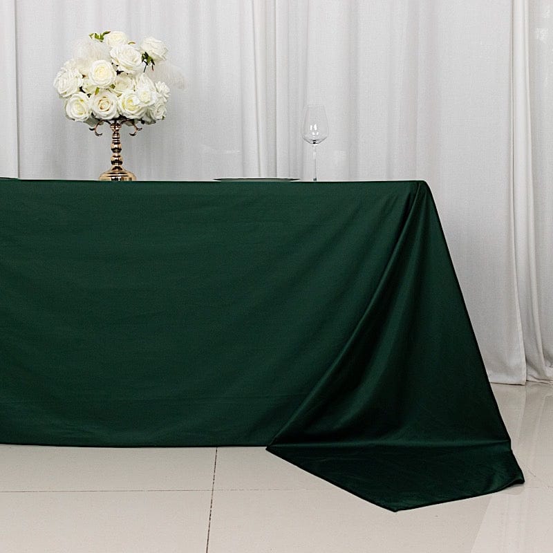 90" x 156" Scuba Polyester Rectangular Tablecloth