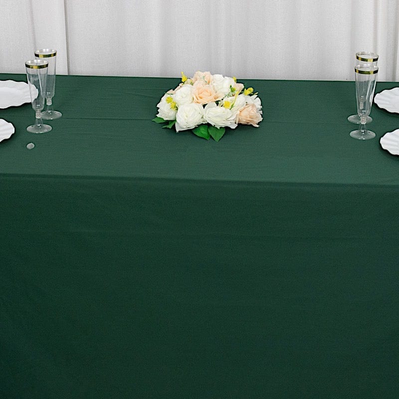 90" x 156" Scuba Polyester Rectangular Tablecloth