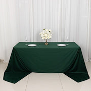 90" x 156" Scuba Polyester Rectangular Tablecloth