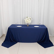 90" x 156" Scuba Polyester Rectangular Tablecloth