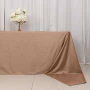 90" x 156" Scuba Polyester Rectangular Tablecloth