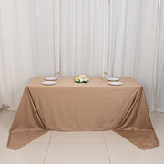 90" x 156" Scuba Polyester Rectangular Tablecloth