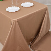 90" x 156" Scuba Polyester Rectangular Tablecloth