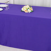 90" x 156" Scuba Polyester Rectangular Tablecloth