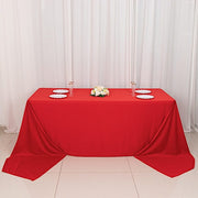 90" x 156" Scuba Polyester Rectangular Tablecloth