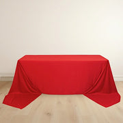 90" x 156" Scuba Polyester Rectangular Tablecloth