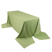 90" x 156" Scuba Polyester Rectangular Tablecloth