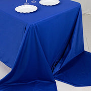 90" x 156" Scuba Polyester Rectangular Tablecloth