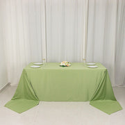 90" x 156" Scuba Polyester Rectangular Tablecloth