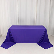 90" x 156" Scuba Polyester Rectangular Tablecloth