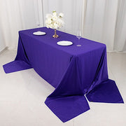 90" x 156" Scuba Polyester Rectangular Tablecloth