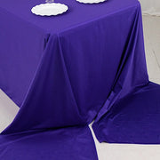 90" x 156" Scuba Polyester Rectangular Tablecloth