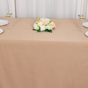 90" x 156" Scuba Polyester Rectangular Tablecloth