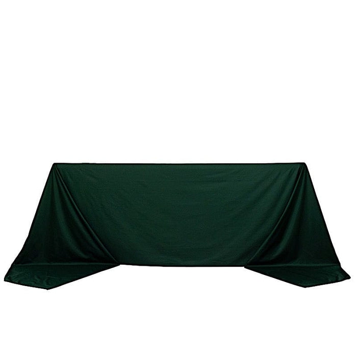 90" x 156" Scuba Polyester Rectangular Tablecloth TAB_SCUBA_90156_HUNT