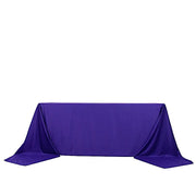 90" x 156" Scuba Polyester Rectangular Tablecloth TAB_SCUBA_90156_PURP