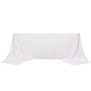 90" x 156" Scuba Polyester Rectangular Tablecloth TAB_SCUBA_90156_WHT