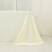 90" x 156" Scuba Polyester Rectangular Tablecloth with Round Corners